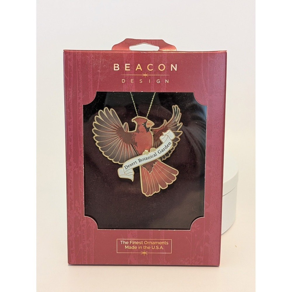 Beacon Design Cardinal Desert‎ Botanical Garden Ornament Brass 24k Gold USA